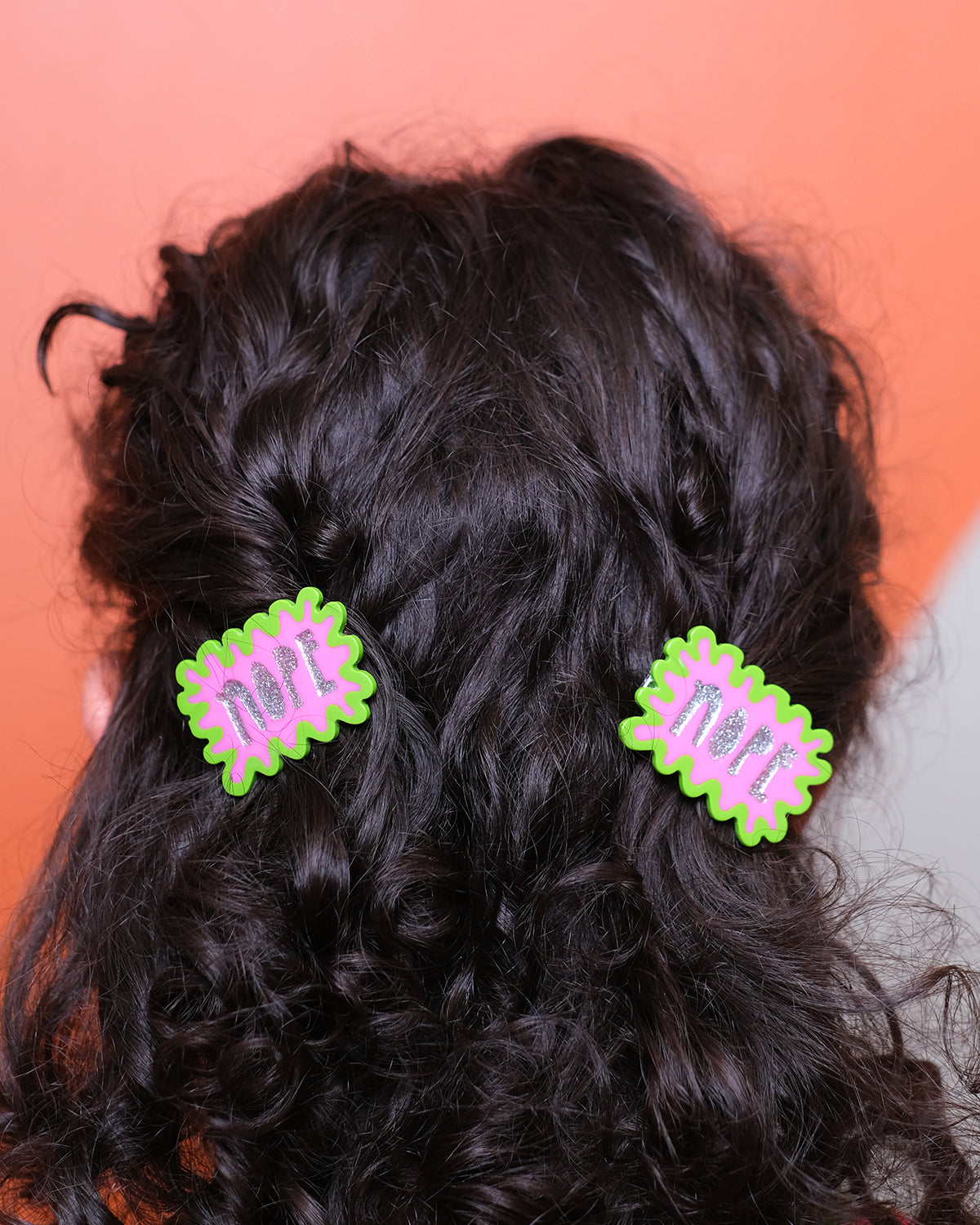 Nope Hair Clips