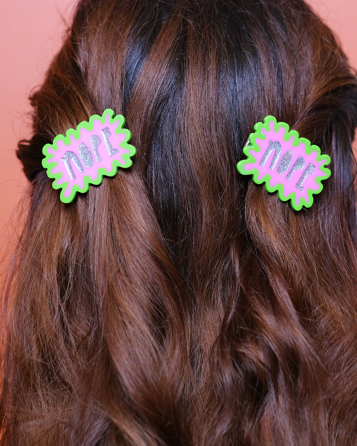 Nope Hair Clips