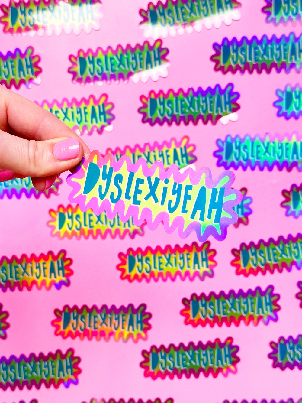 Dyslexiyeah Sticker