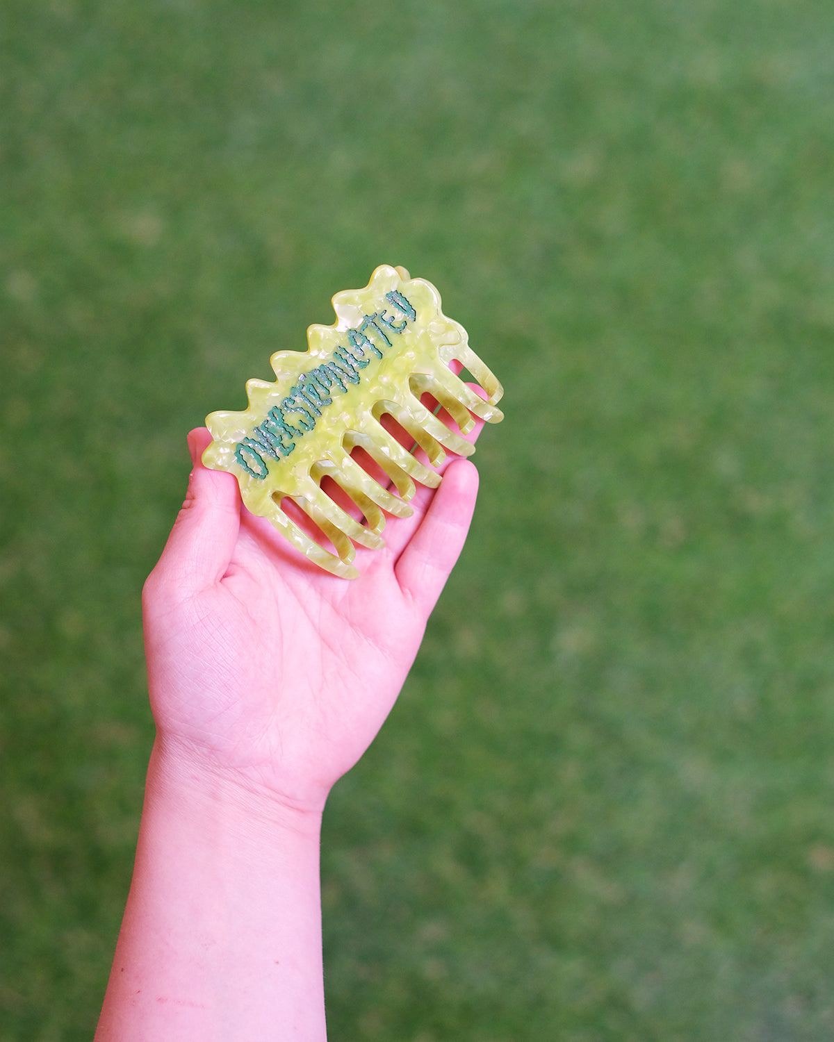 Overstimulated Hair Claw Clip