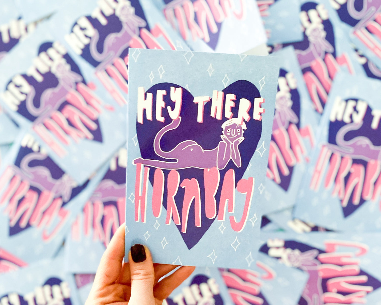 Hey There, Hornbag - Greeting Card