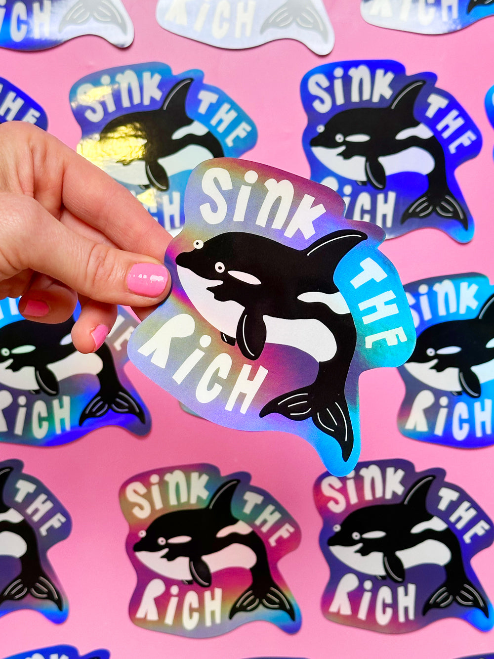 Sink The Rich Sticker