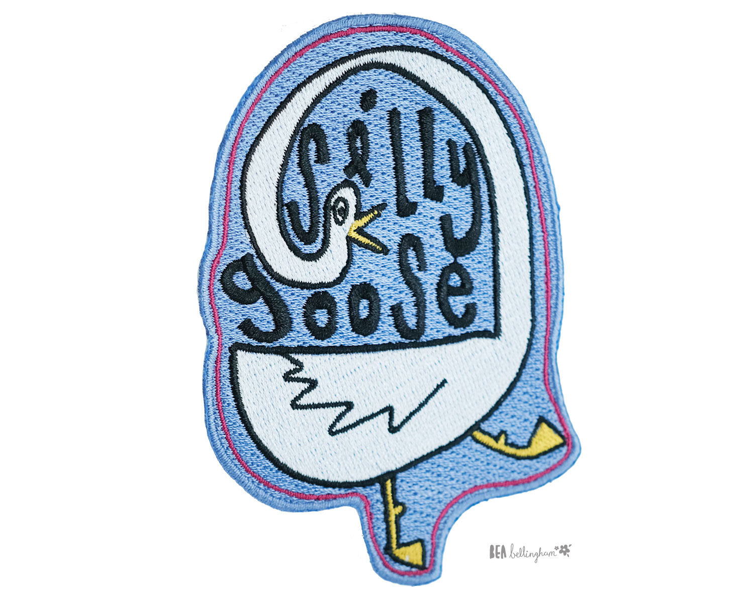 Silly Goose Iron on Patch