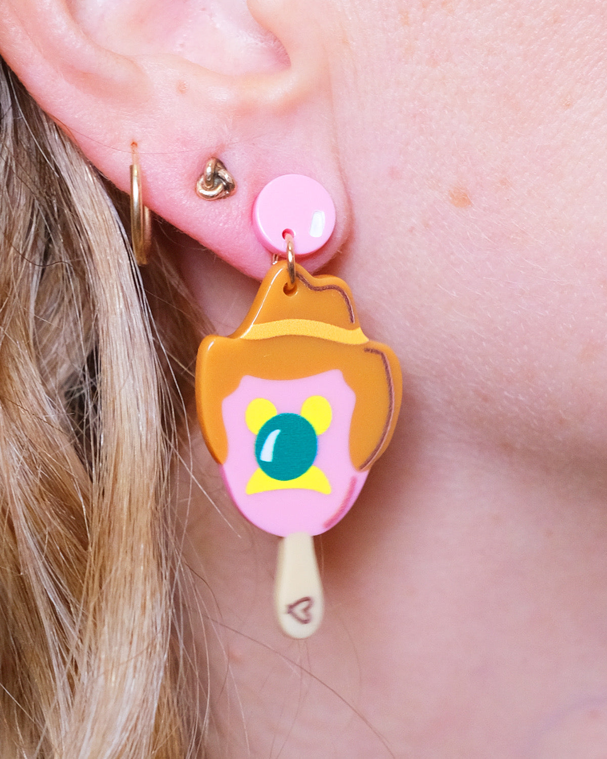 Bubble O Bill Dingle Dangle Earrings