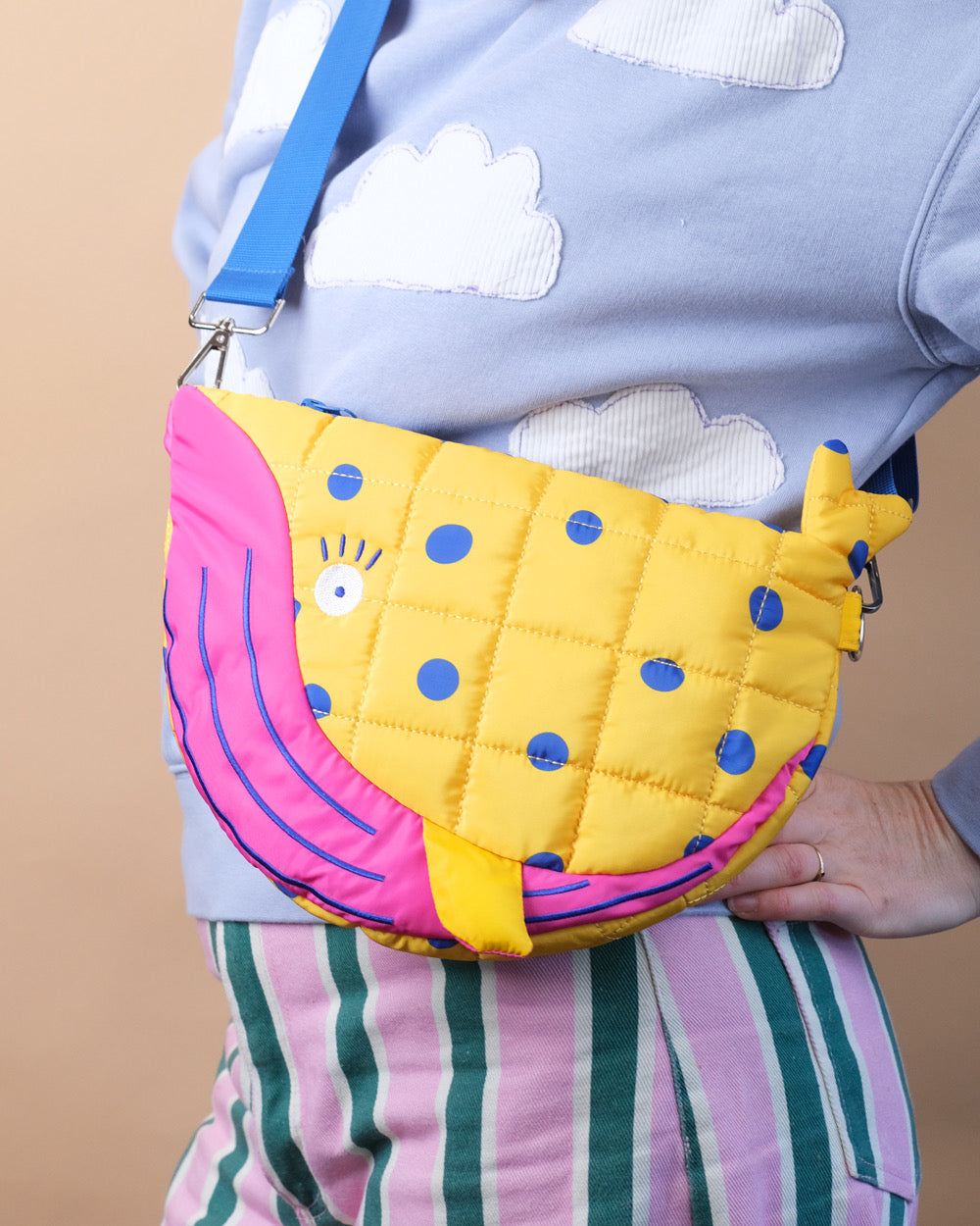 PREORDER Joyous Whale Crossbody Bag