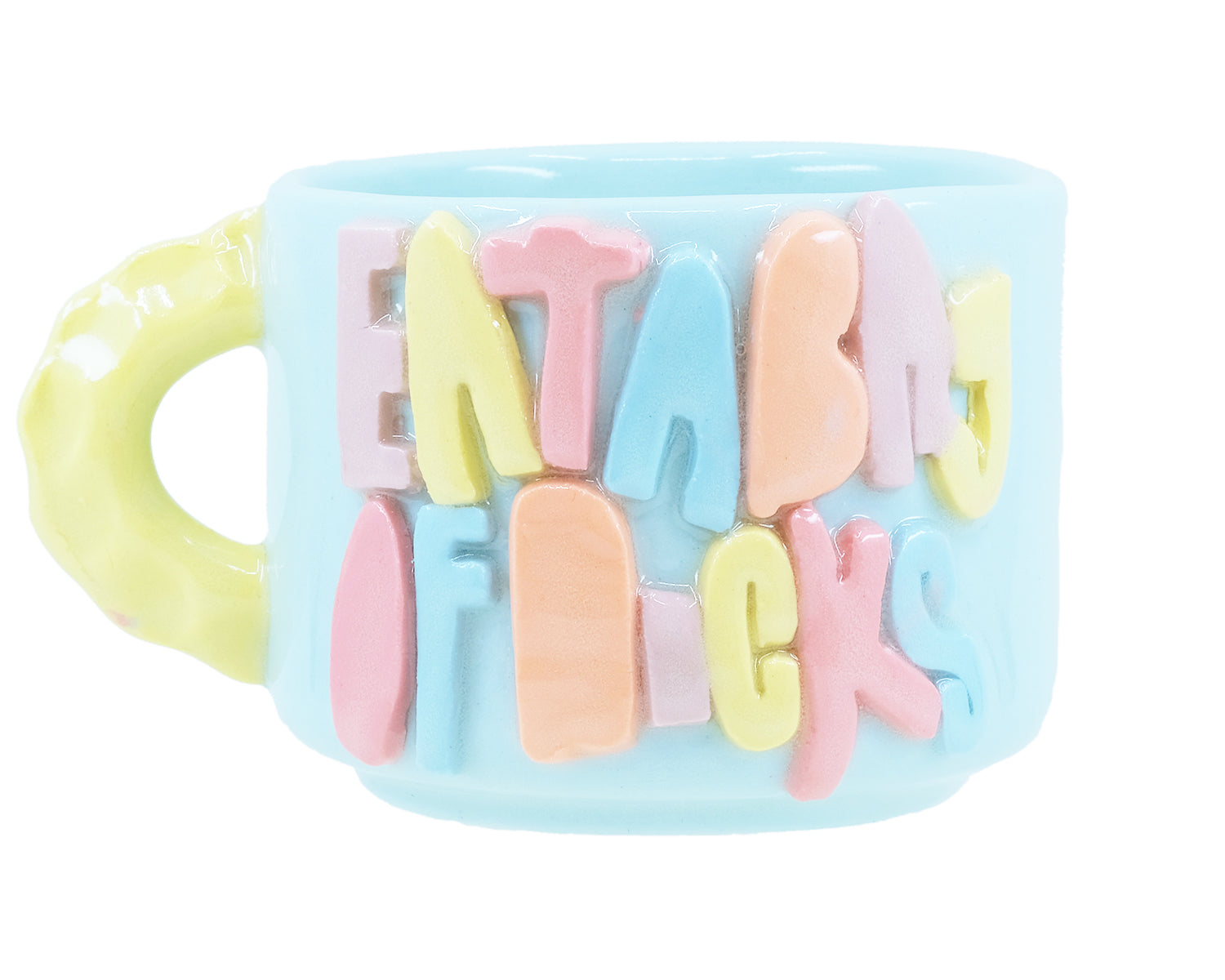 Eat a bag of dicks - Teacup mug
