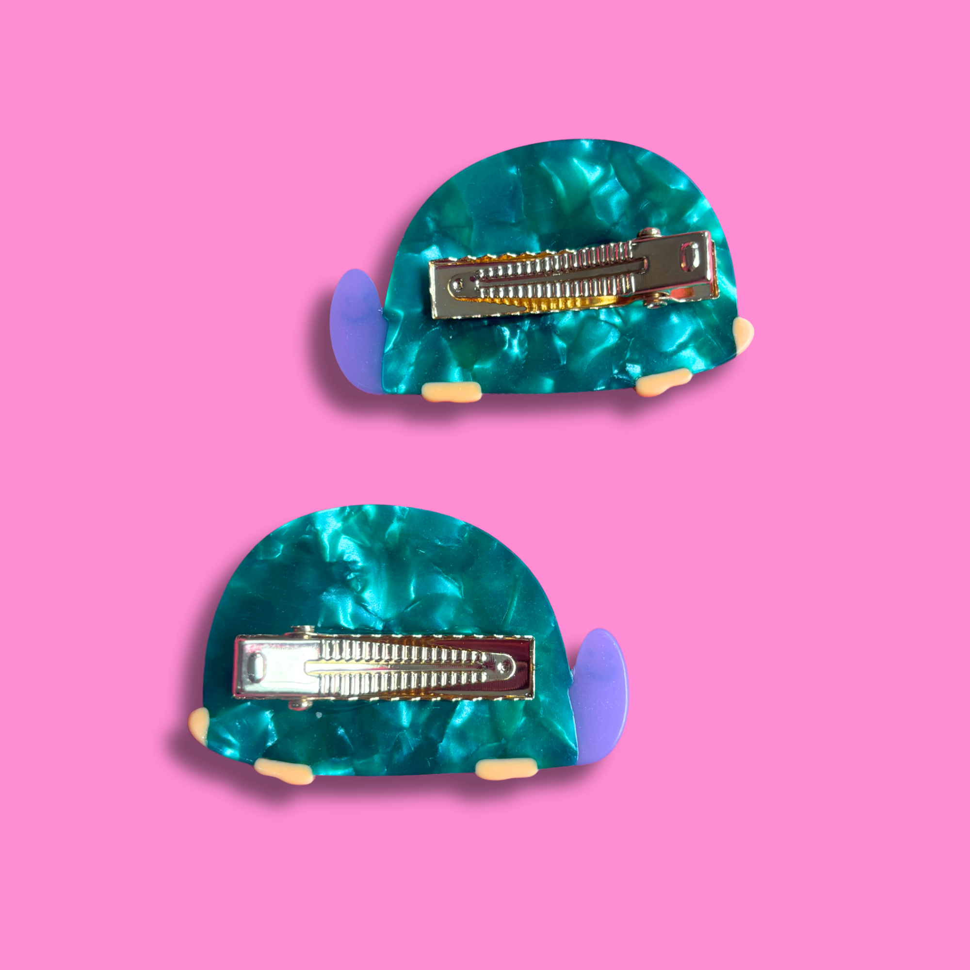 Tortoise Hair Slide Clips