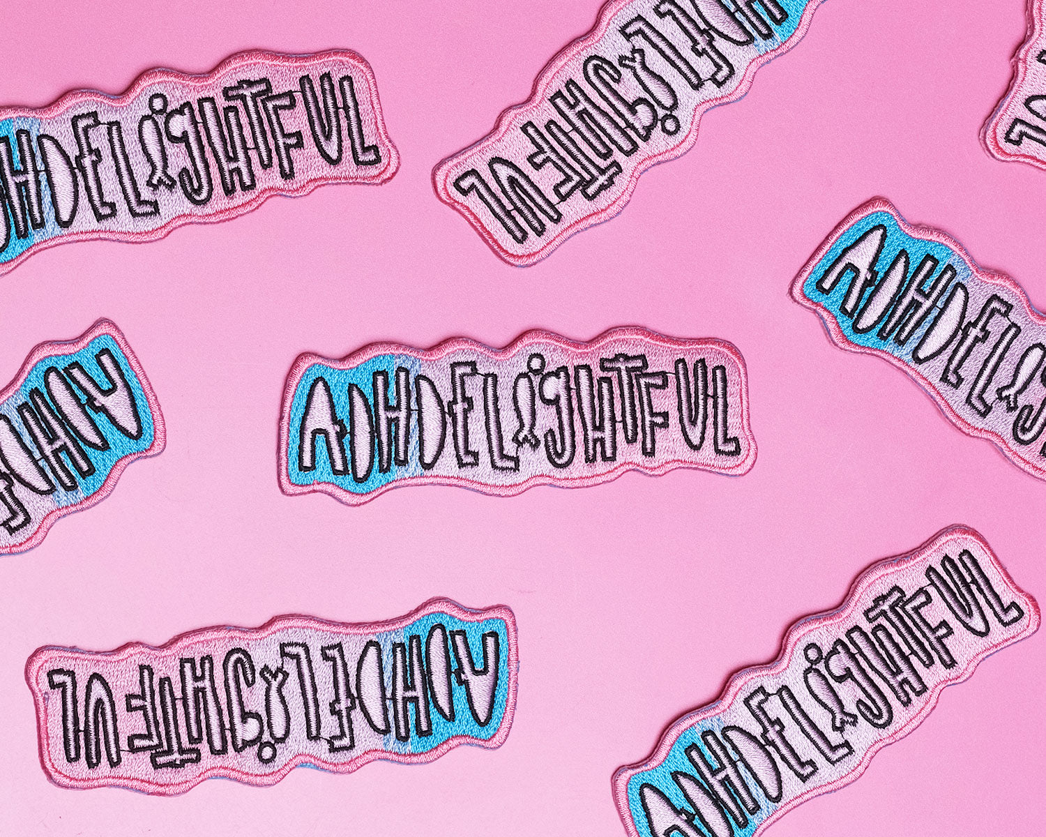 ADHDelightful Iron on Patch