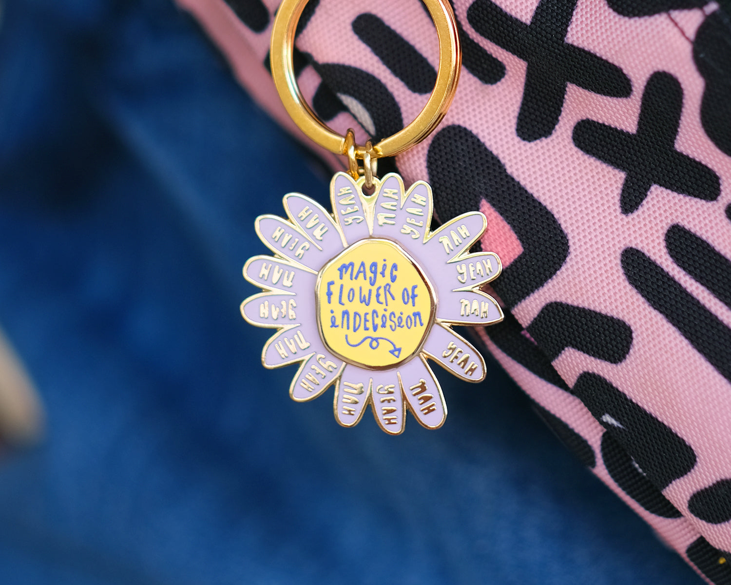 Magic Flower of Indecision Key Ring