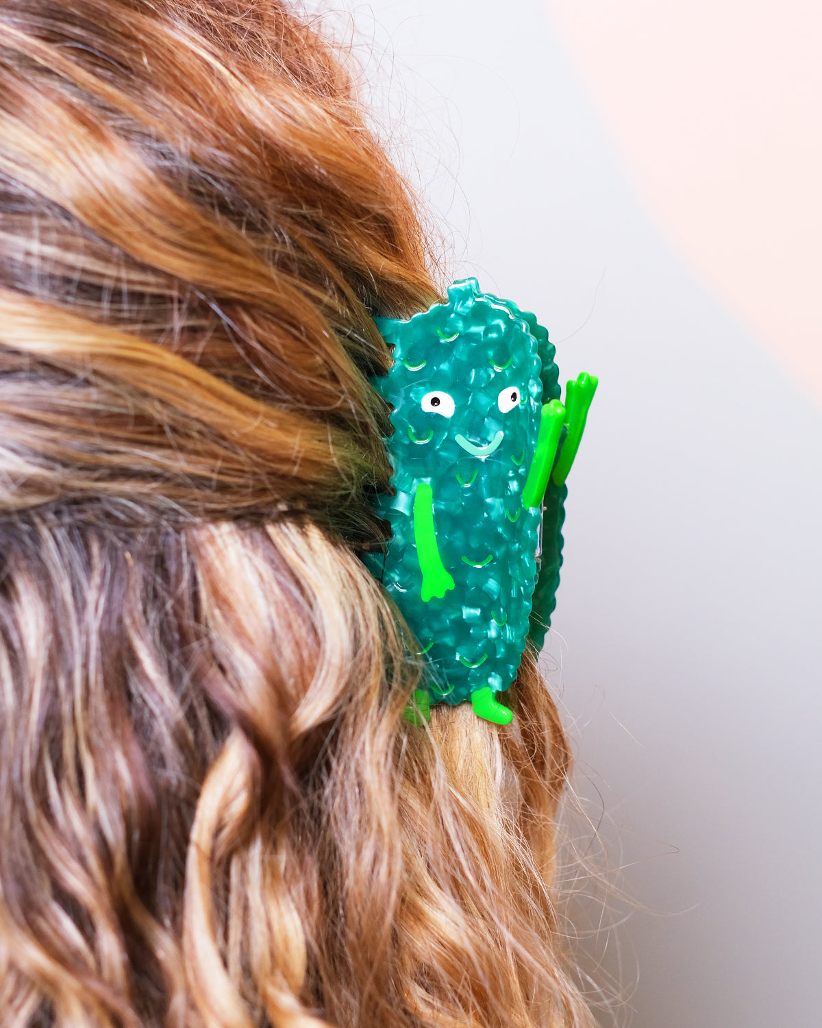 Pickle Queen Hair Claw Clip