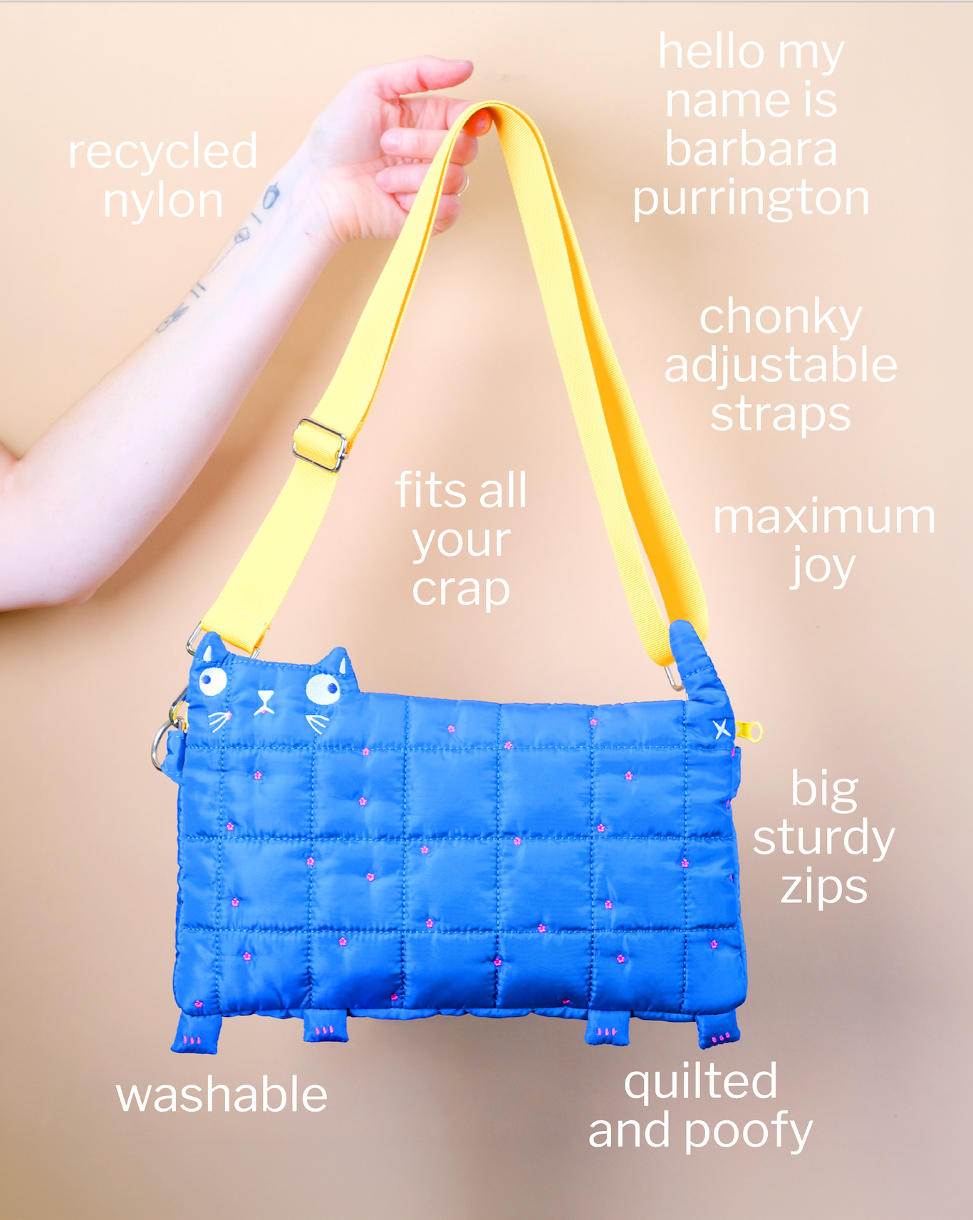 PREORDER Posy Cat Crossbody Bag
