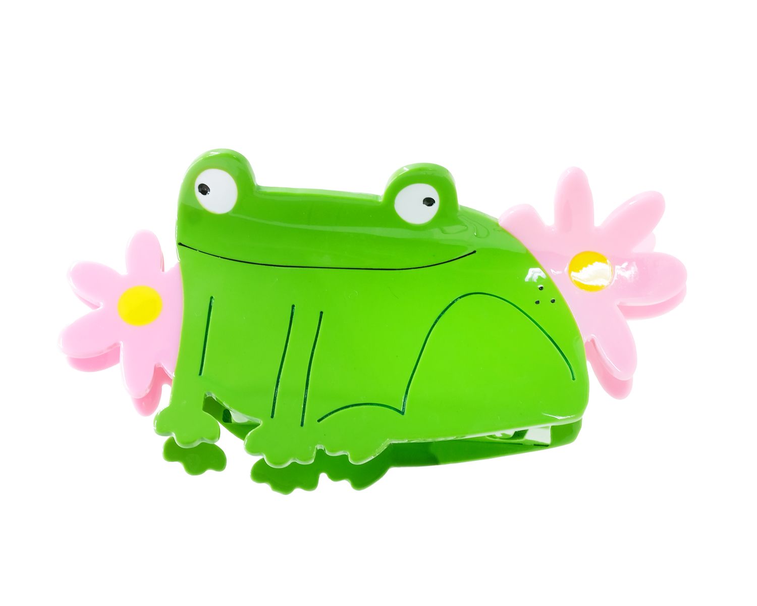 Princess Frog Hair Claw Clip