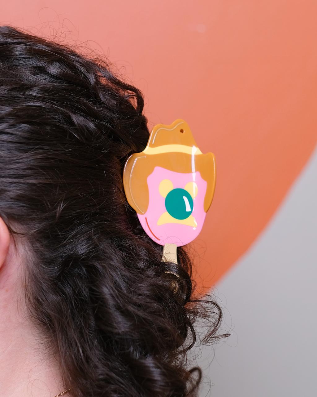 Bubble O Bill Hair Claw Clip