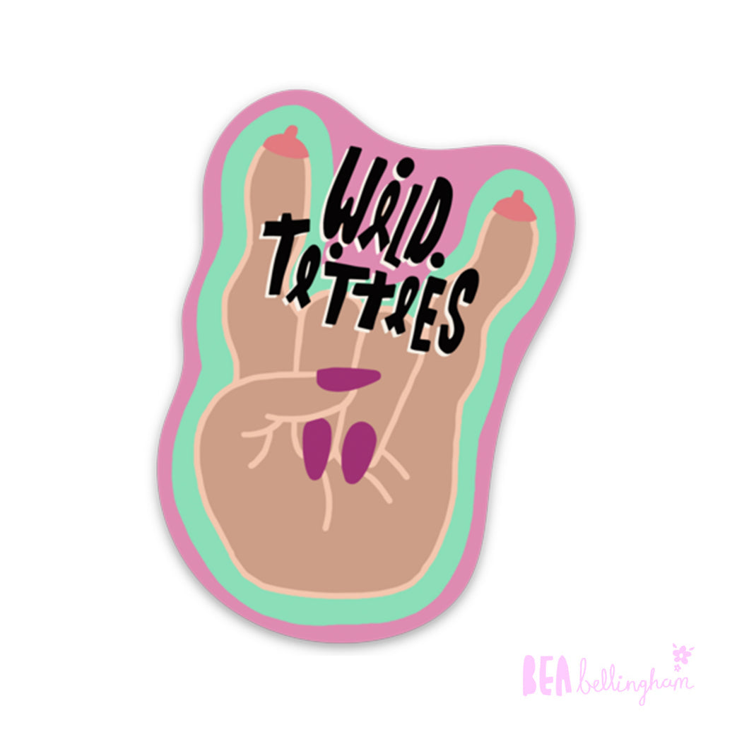 Wild Titties Sticker