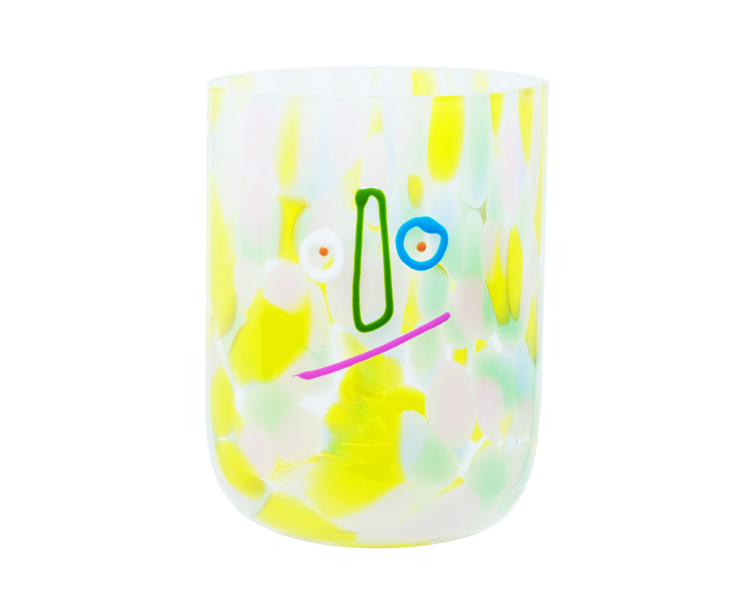 Funfetti Faces glassware tumbler PREORDER!