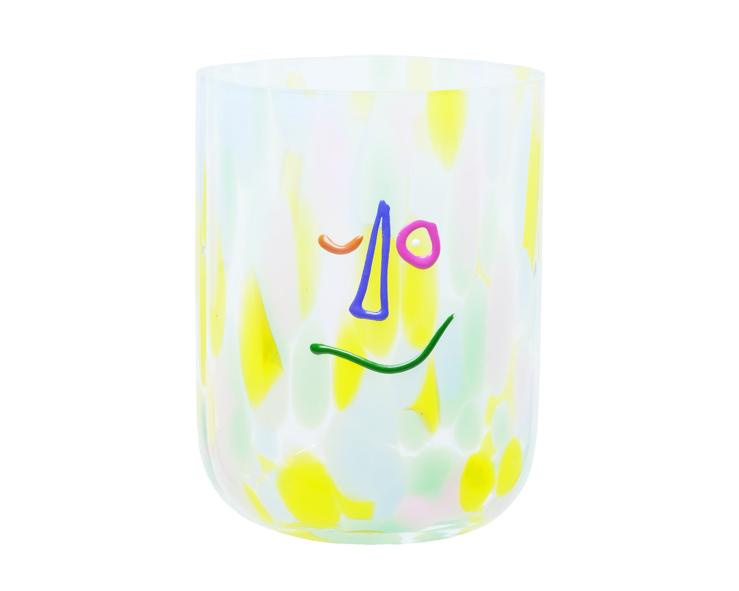 Funfetti Faces glassware tumbler PREORDER!