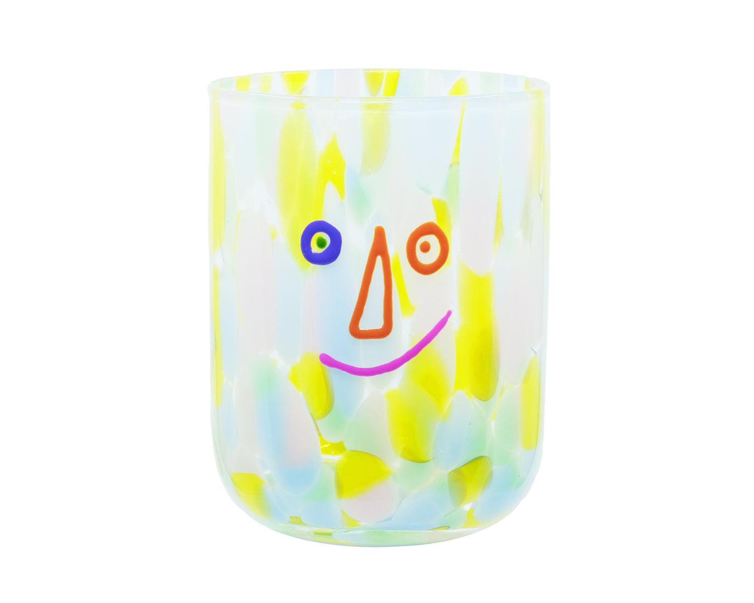 Funfetti Faces glassware tumbler PREORDER!
