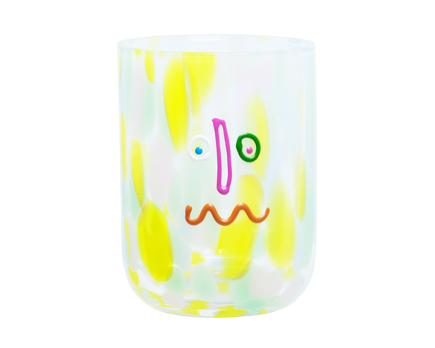 Funfetti Faces glassware tumbler PREORDER!