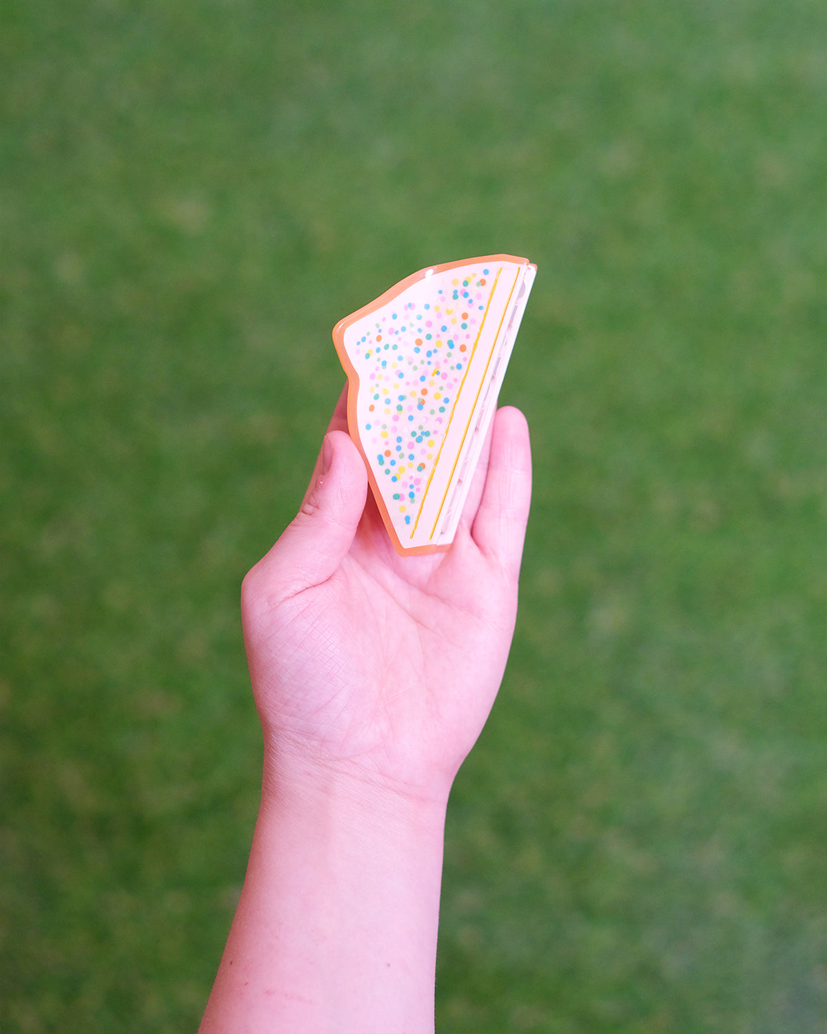 Fairy Bread Sprinkles Hair Claw Clip