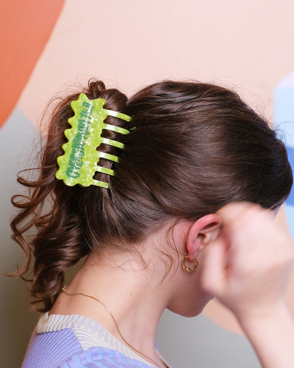 Overstimulated Hair Claw Clip