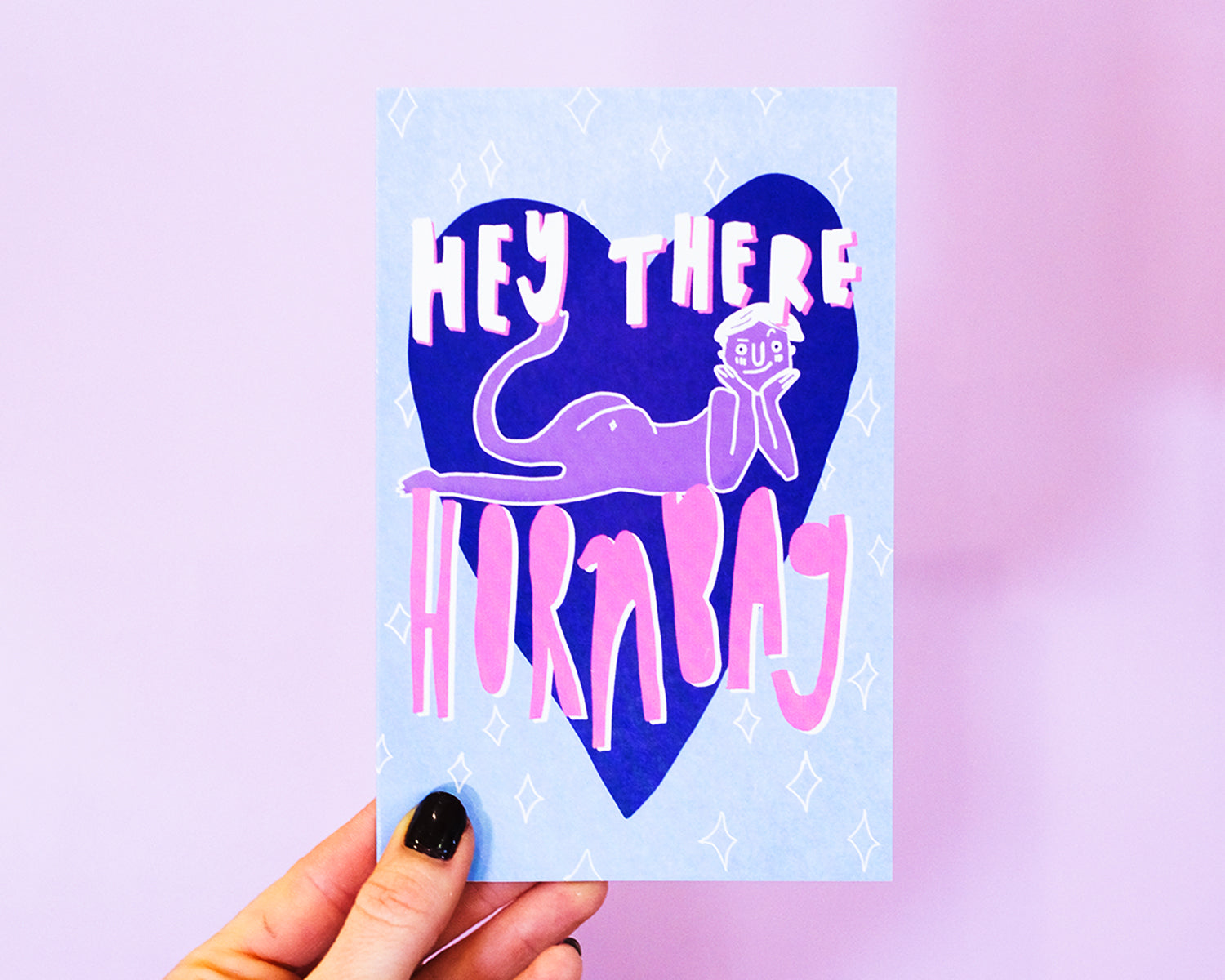Hey There, Hornbag - Greeting Card