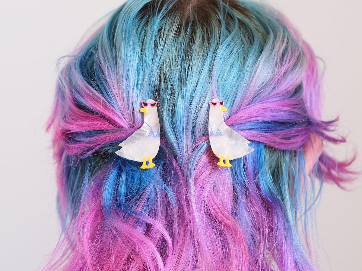 Hot Gull Summer Seagull Hair Slide Clips