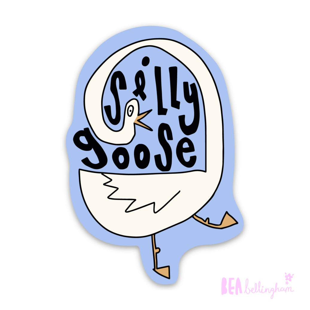 Silly Goose Sticker