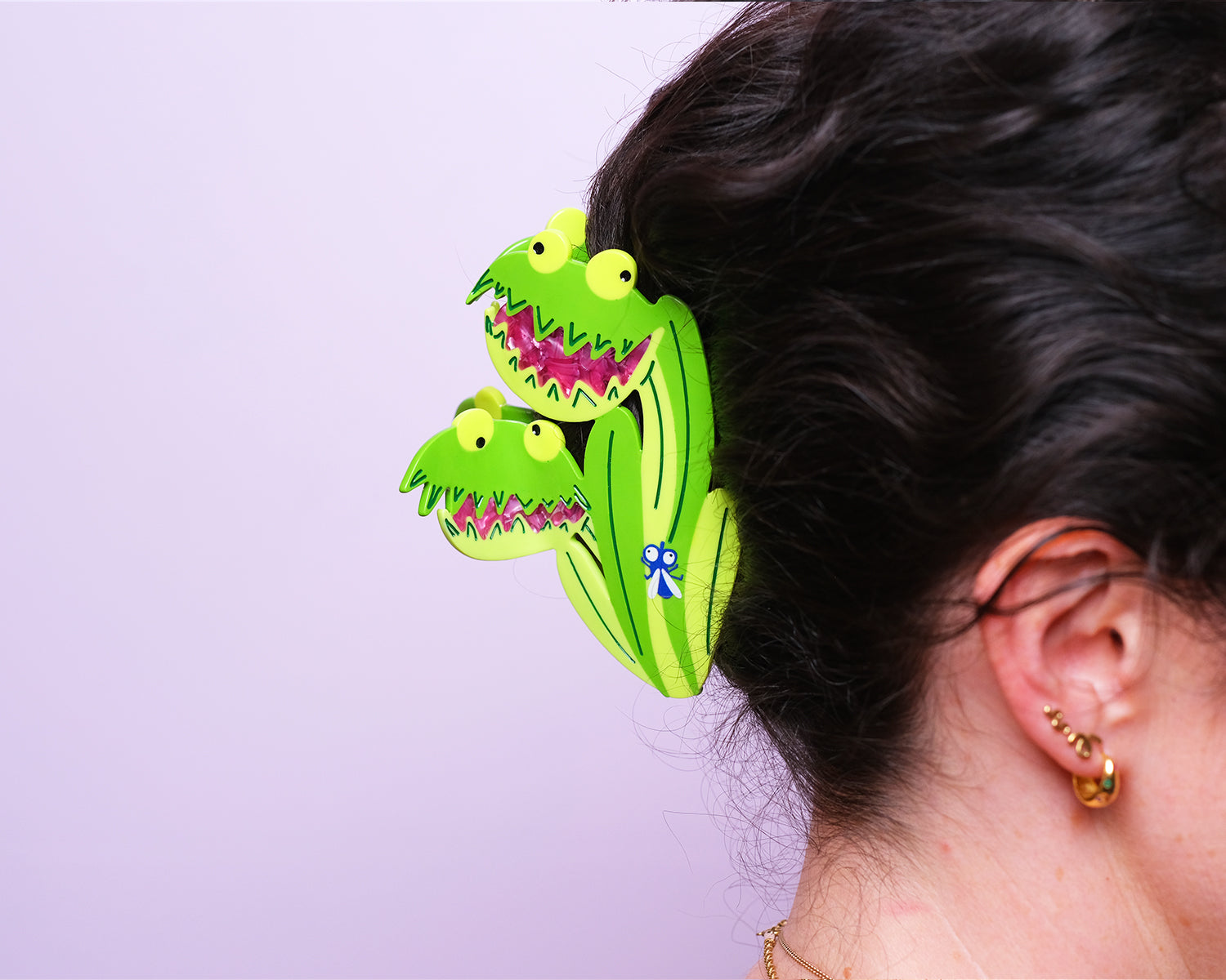 Venus Fly Trap Hair Claw Clip