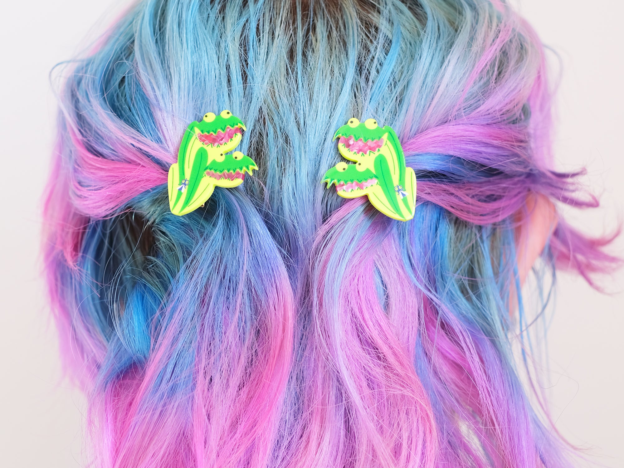 Venus Fly Trap Hair Slide Clips