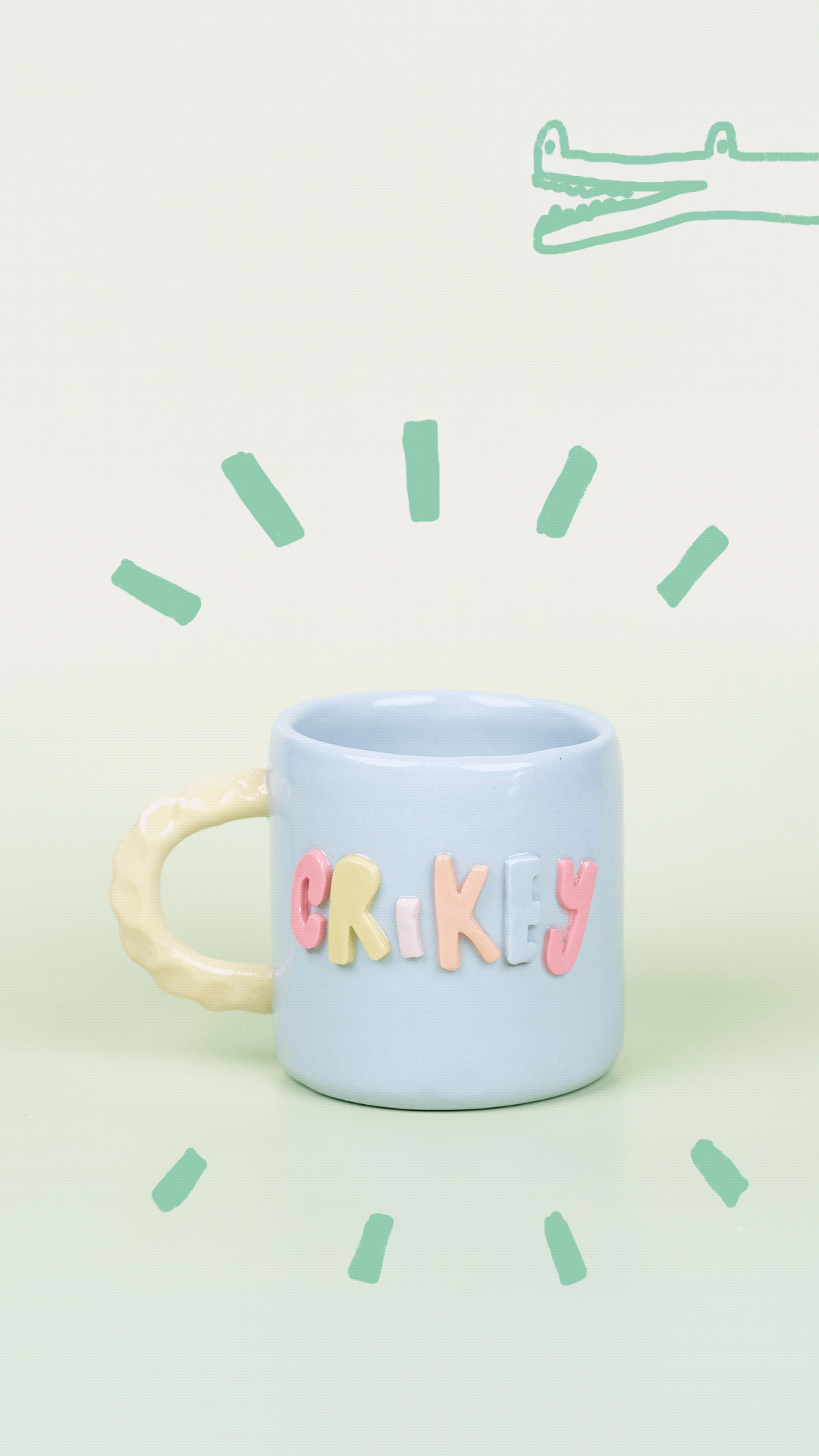 Crikey - Big mug